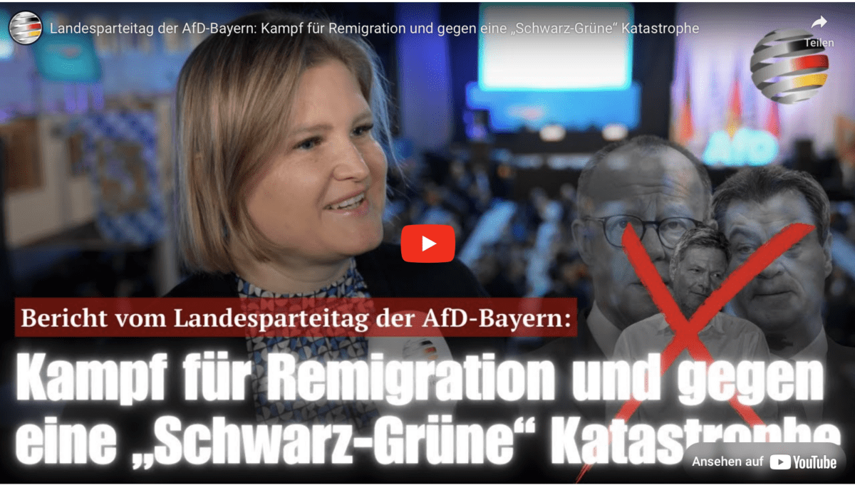 Landesparteitag der AfD-Bayern: Kampf für Remigration und gegen eine „Schwarz-Grüne“ Katastrophe