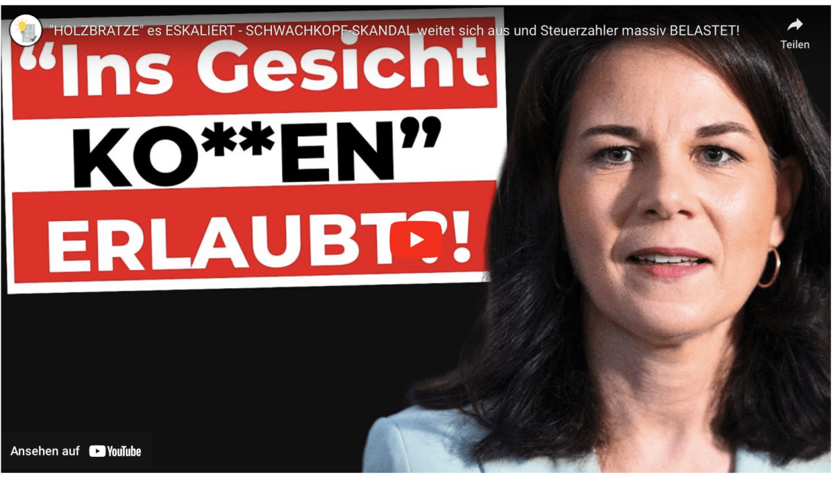 „HOLZBRATZE“ es ESKALIERT – SCHWACHKOPF-SKANDAL weitet sich aus und Steuerzahler massiv BELASTET!