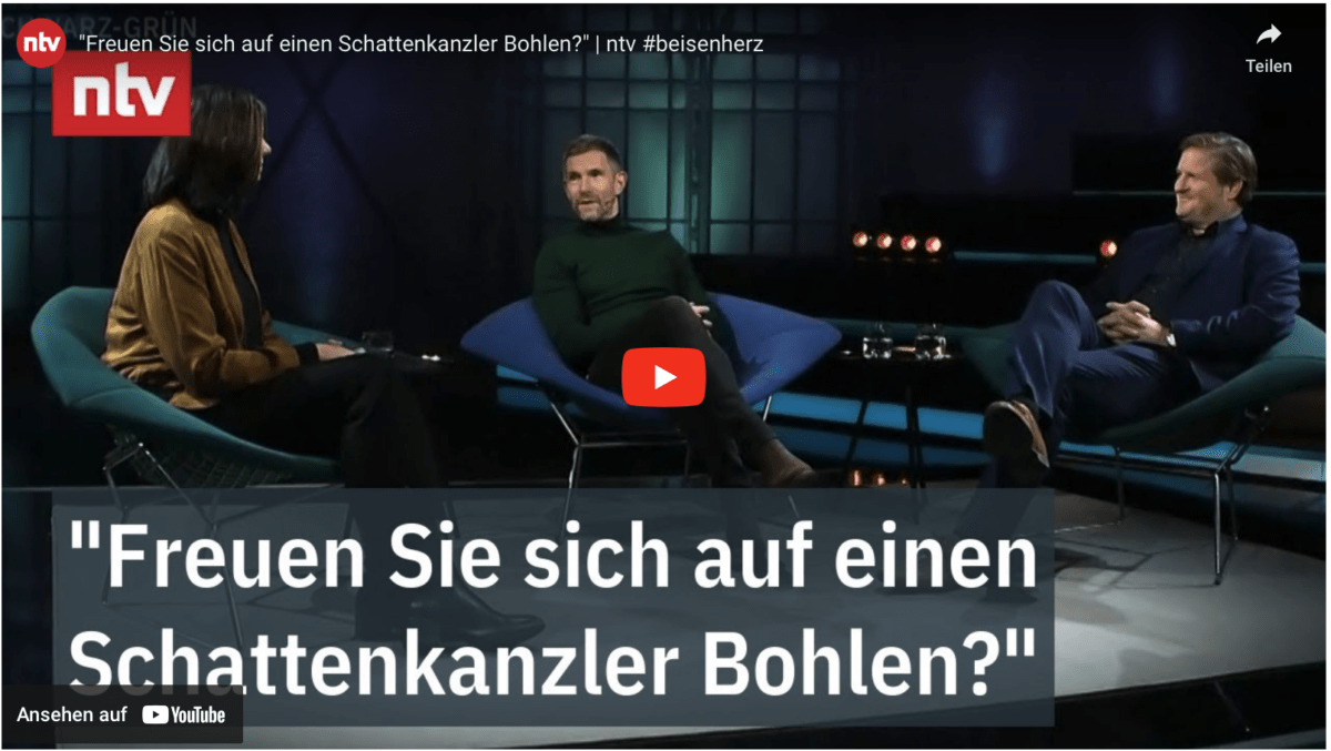 „Freuen Sie sich auf einen Schattenkanzler Bohlen?“ | ntv #beisenherz