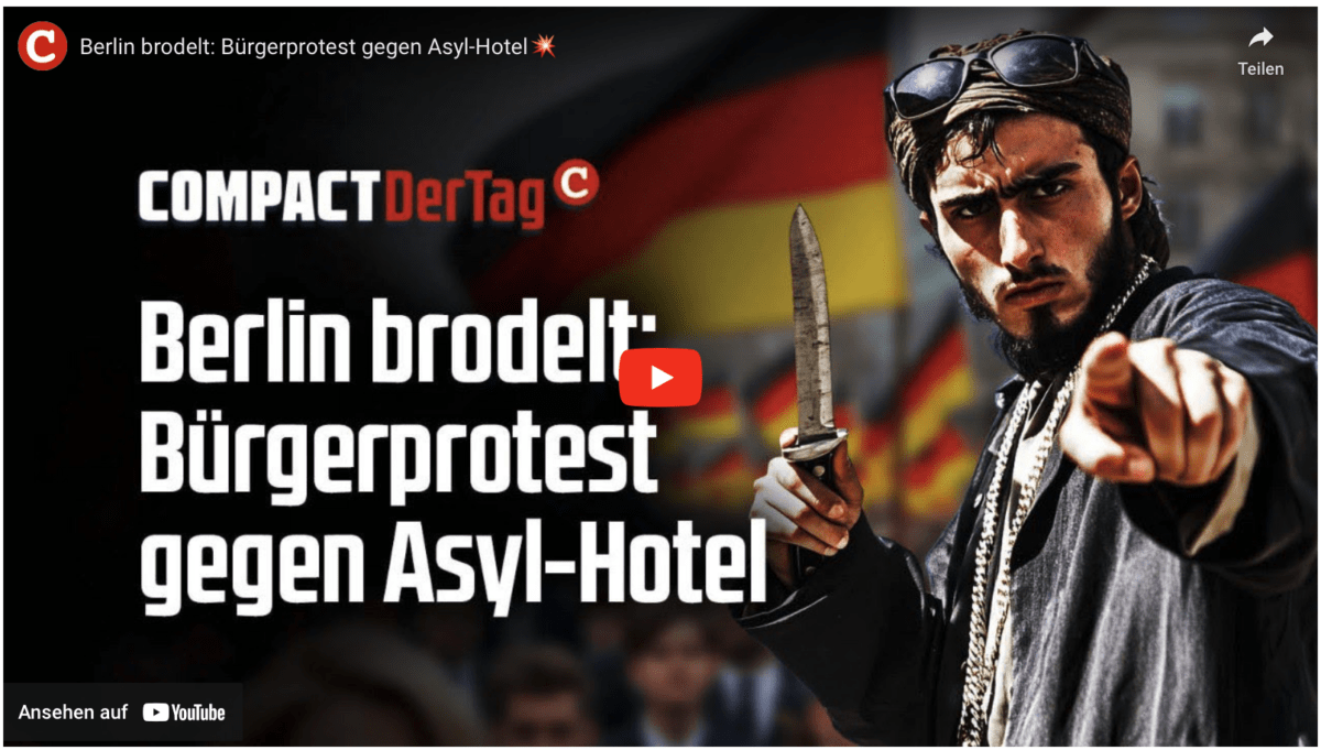 Berlin brodelt: Bürgerprotest gegen Asyl-Hotel