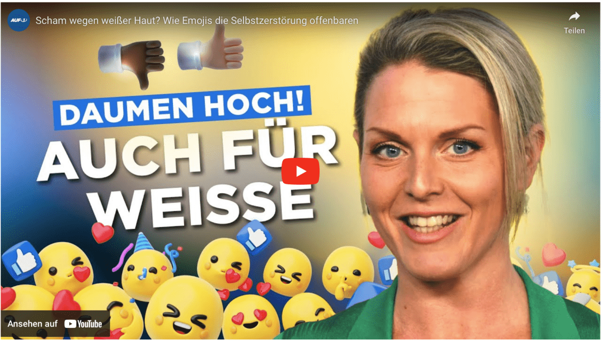 Scham wegen weißer Haut? Wie Emojis die Selbstzerstörung offenbaren
