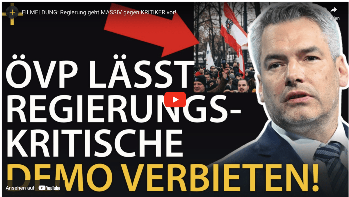 EILMELDUNG: Regierung geht MASSIV gegen KRITIKER vor!