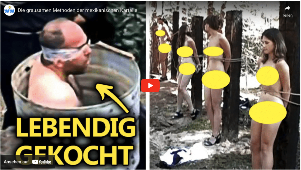 Die grausamen Methoden der mexikanischen Kartelle