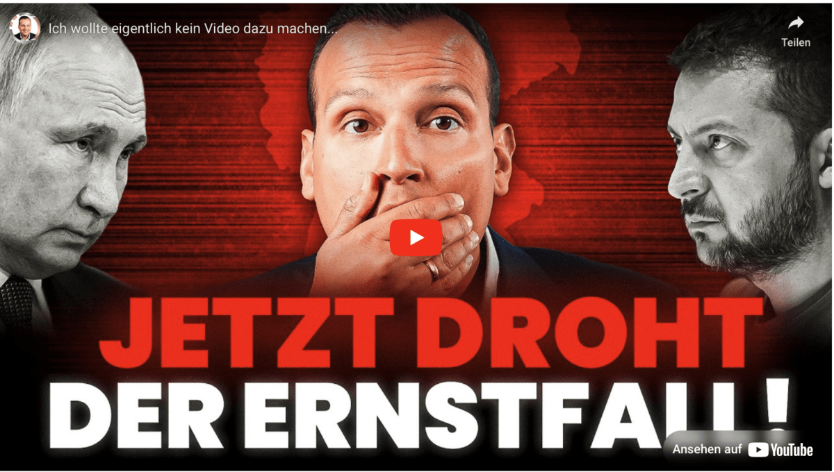 Ich wollte eigentlich kein Video dazu machen…