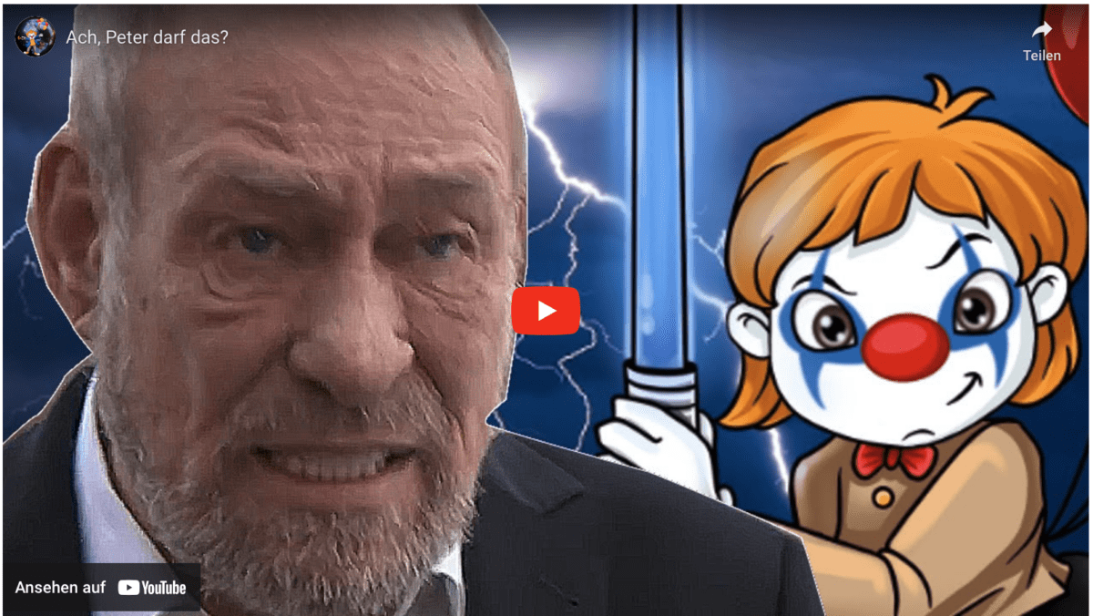 Ach, Peter darf das?