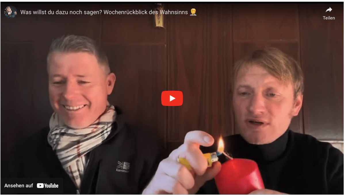 Was willst du dazu noch sagen? Wochenrückblick des Wahnsinns 