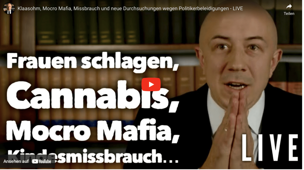 Klaasohm, Mocro Mafia, Missbrauch und neue Durchsuchungen wegen Politikerbeleidigungen – LIVE