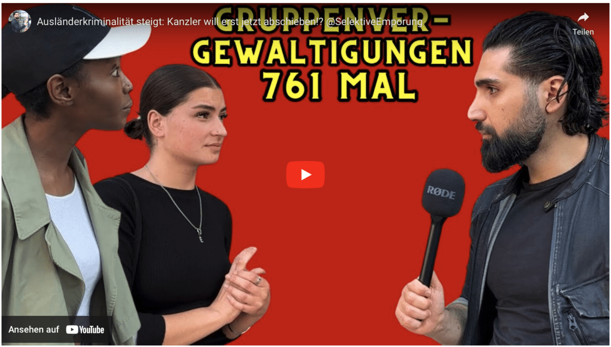 Ausländerkriminalität steigt: Kanzler will erst jetzt abschieben!? ‪@SelektiveEmporung‬