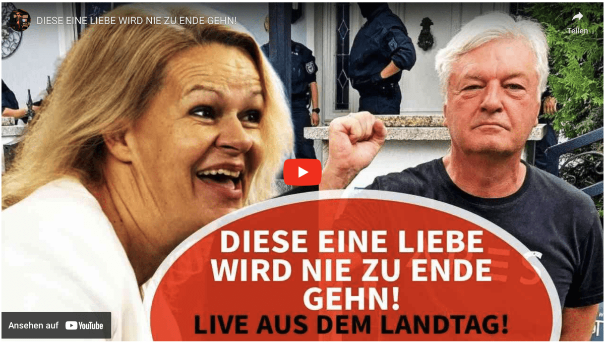 DIESE EINE LIEBE WIRD NIE ZU ENDE GEHN!