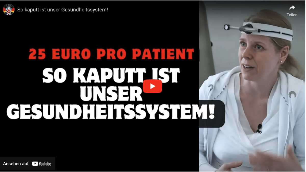 So kaputt ist unser Gesundheitssystem!