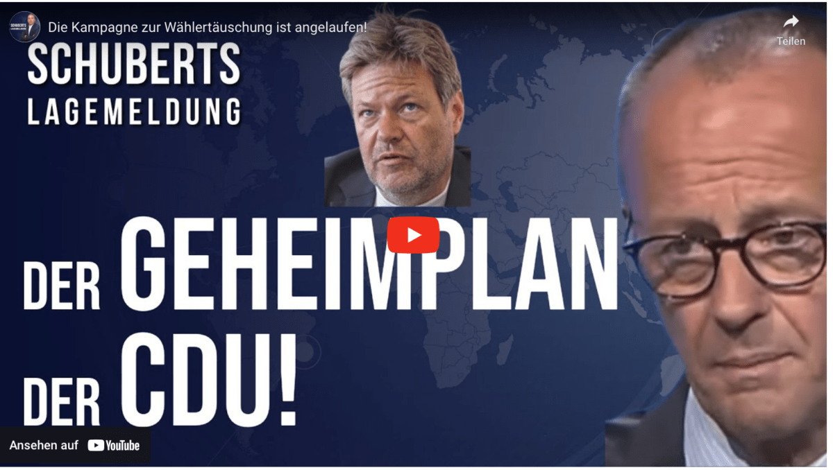 Die Kampagne zur Wählertäuschung ist angelaufen!