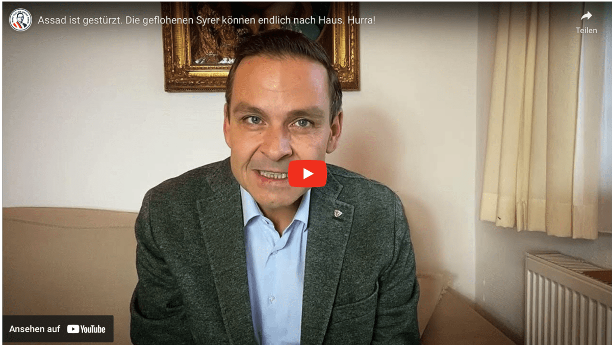 Assad ist gestürzt. Die geflohenen Syrer können endlich nach Haus. Hurra!
