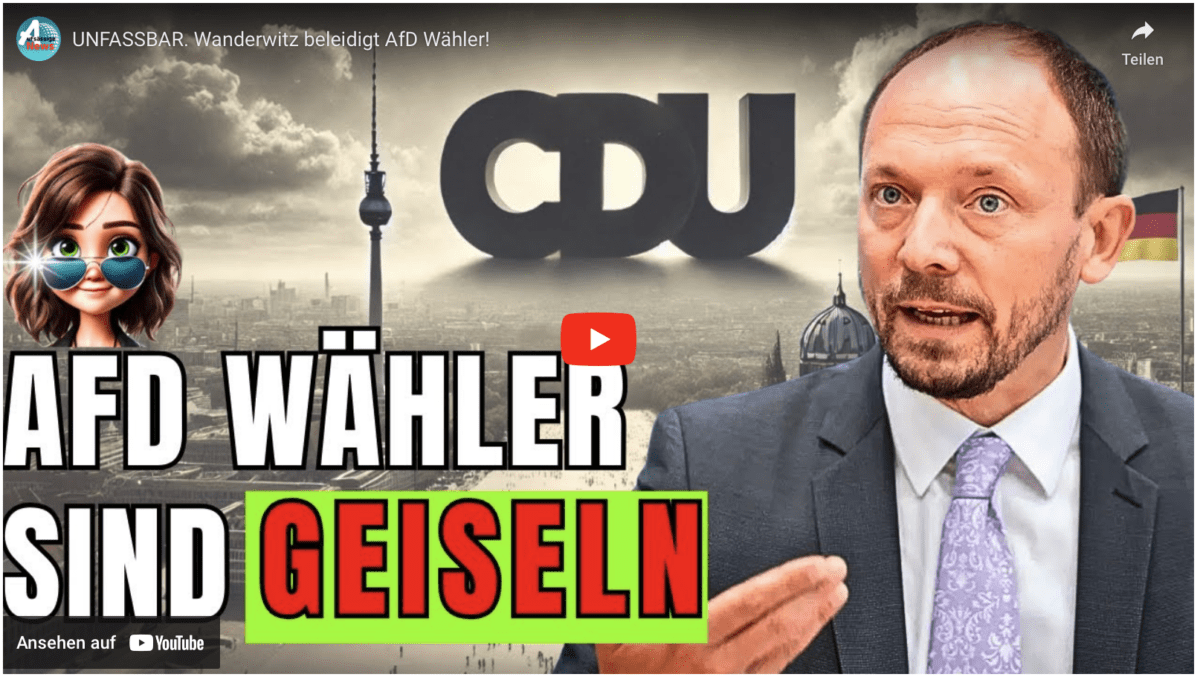 UNFASSBAR. Wanderwitz beleidigt AfD Wähler!