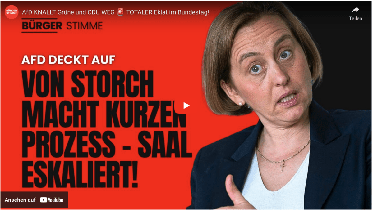 AfD KNALLT Grüne und CDU WEG  TOTALER Eklat im Bundestag!