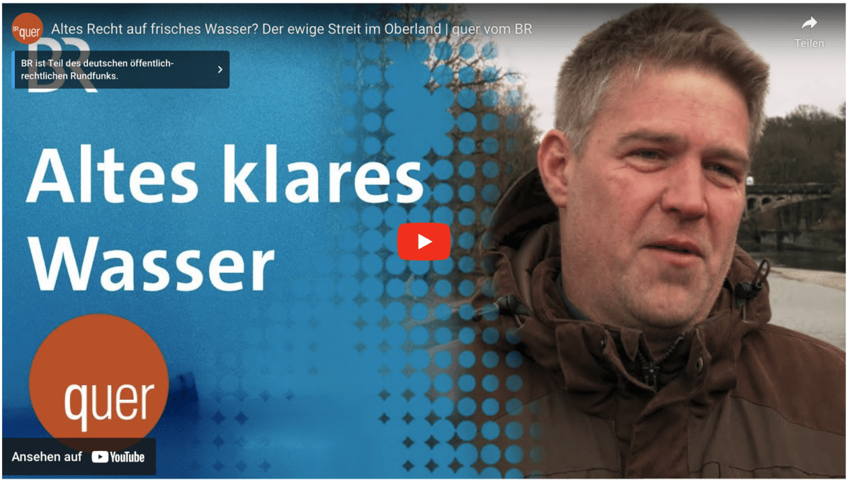 Altes Recht auf frisches Wasser? Der ewige Streit im Oberland | quer vom BR