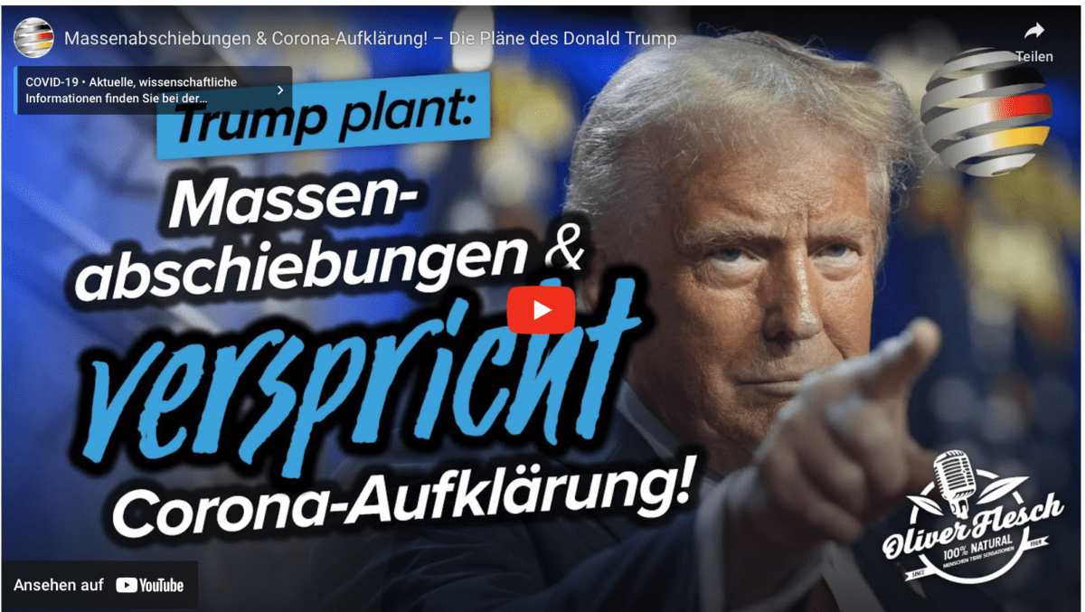 Massenabschiebungen & Corona-Aufklärung! – Die Pläne des Donald Trump