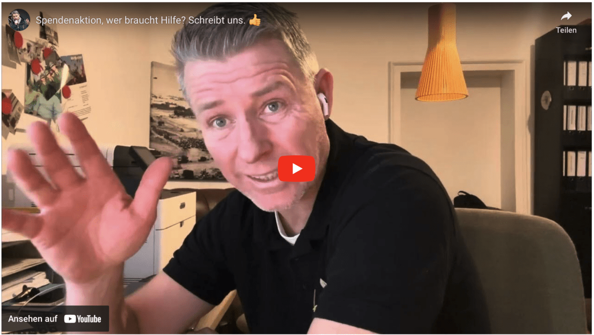 Spendenaktion, wer braucht Hilfe? Schreibt uns. 