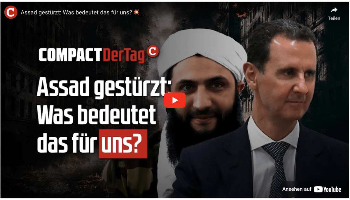 Assad gestürzt: Was bedeutet das für uns?