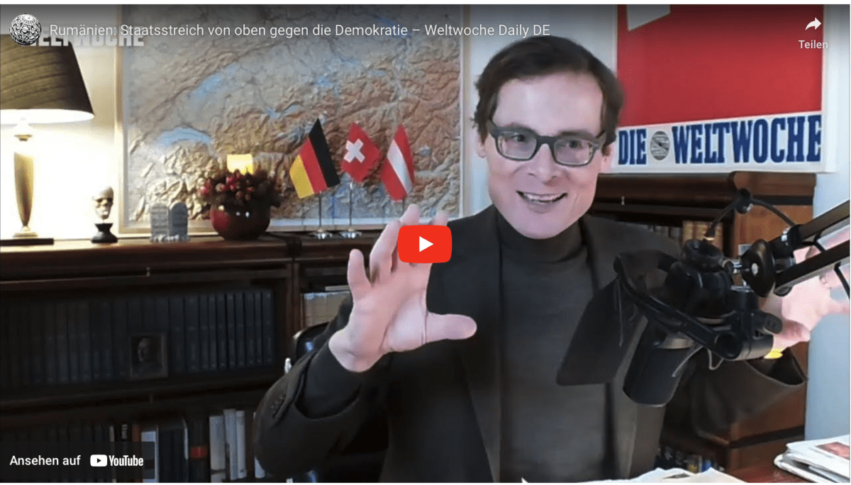Rumänien: Staatsstreich von oben gegen die Demokratie – Weltwoche Daily DE