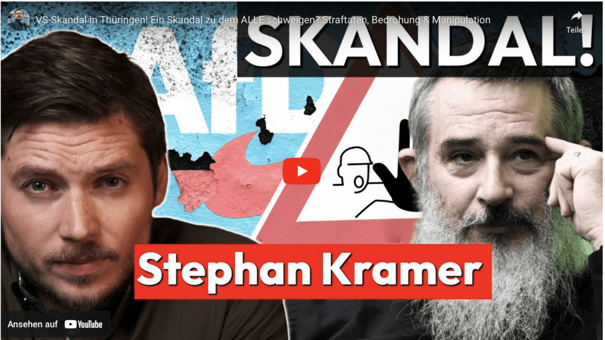 VS-Skandal in Thüringen! Ein Skandal zu dem ALLE schweigen? Straftaten, Bedrohung & Manipulation