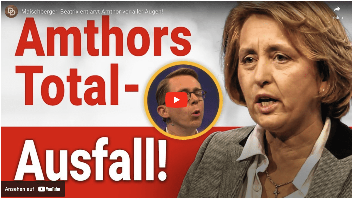 Maischberger: Beatrix entlarvt Amthor vor aller Augen!