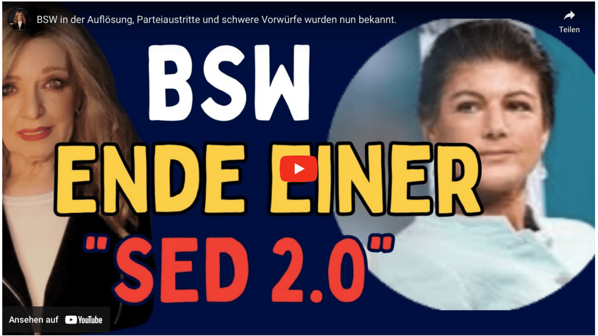 BSW in der Auflösung, Parteiaustritte und schwere Vorwürfe wurden nun bekannt.