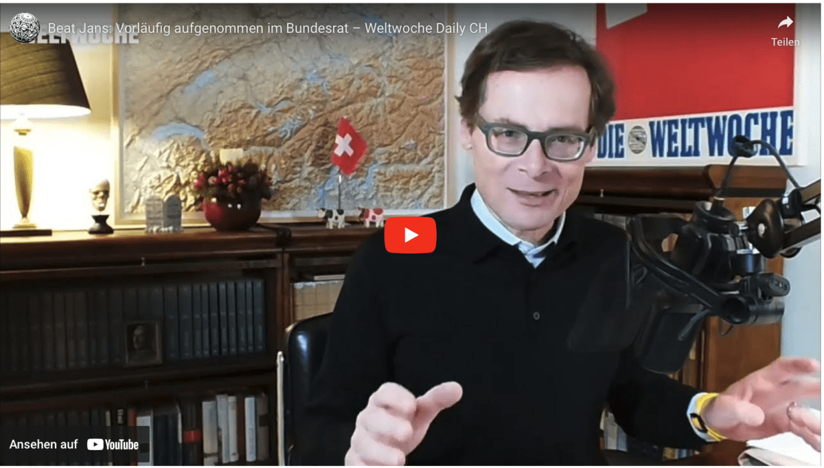 Beat Jans: Vorläufig aufgenommen im Bundesrat – Weltwoche Daily CH