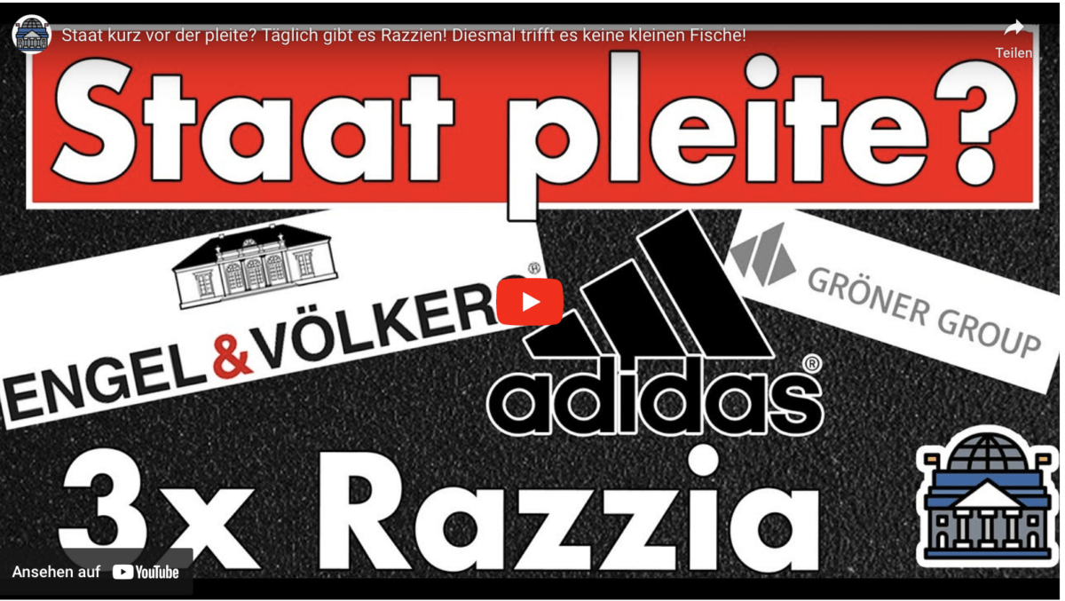 Staat kurz vor der pleite? Täglich gibt es Razzien! Diesmal trifft es keine kleinen Fische!