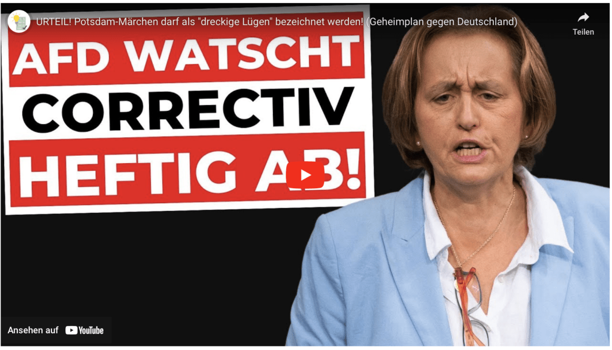 URTEIL! Potsdam-Märchen darf als „dreckige Lügen“ bezeichnet werden! (Geheimplan gegen Deutschland)