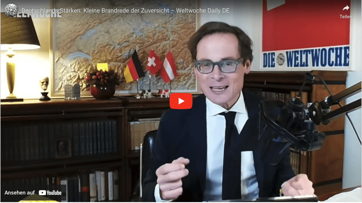 Deutschlands Stärken: Kleine Brandrede der Zuversicht – Weltwoche Daily DE