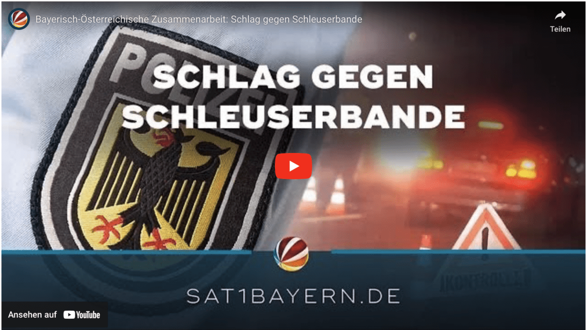 Bayerisch-Österreichische Zusammenarbeit: Schlag gegen Schleuserbande