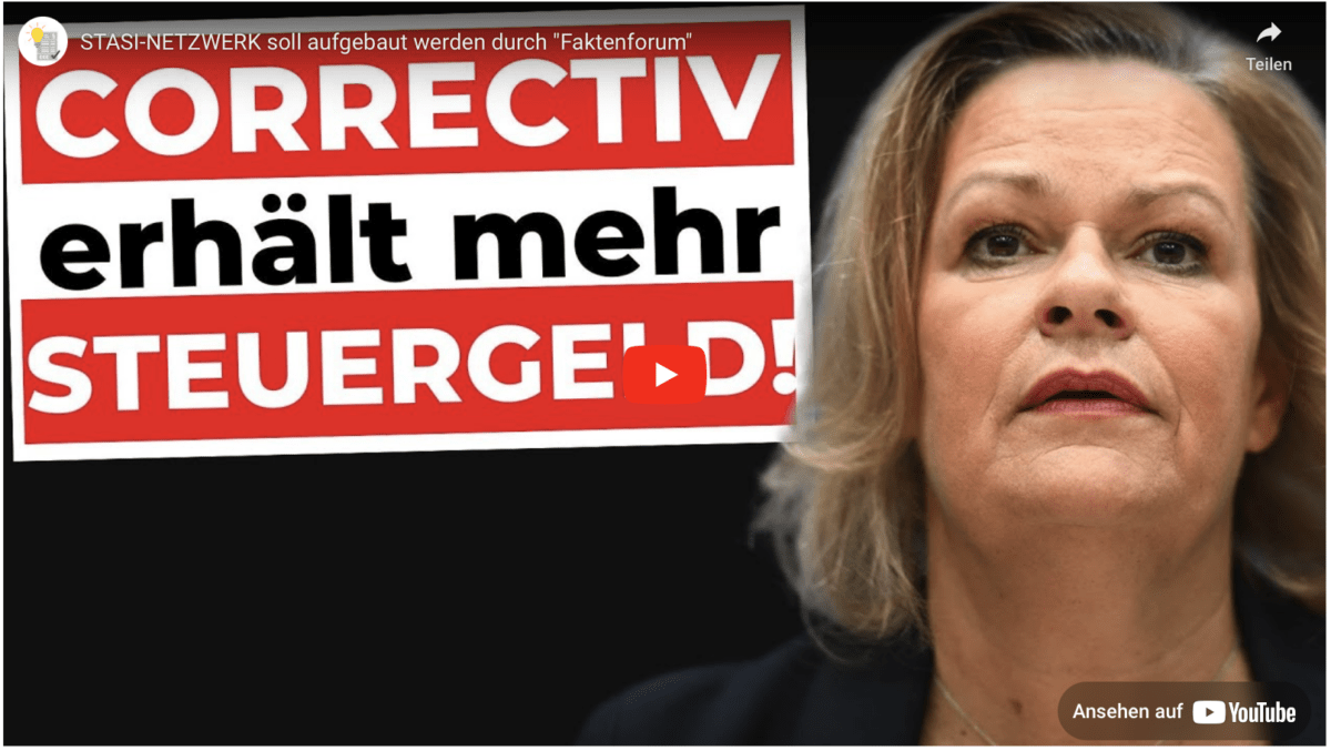 STASI-NETZWERK soll aufgebaut werden durch „Faktenforum“