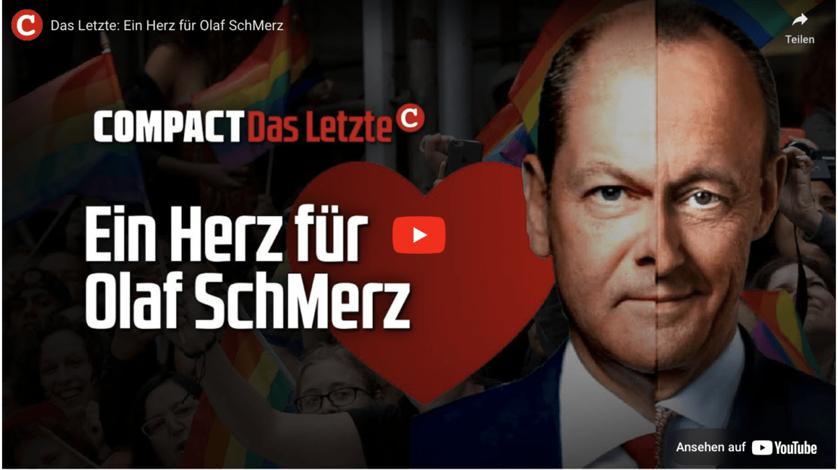 Das Letzte: Ein Herz für Olaf SchMerz