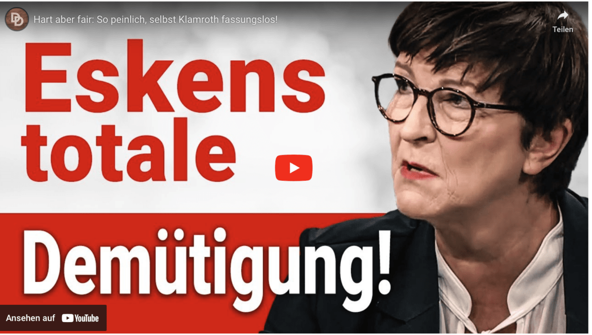 Hart aber fair: So peinlich, selbst Klamroth fassungslos!