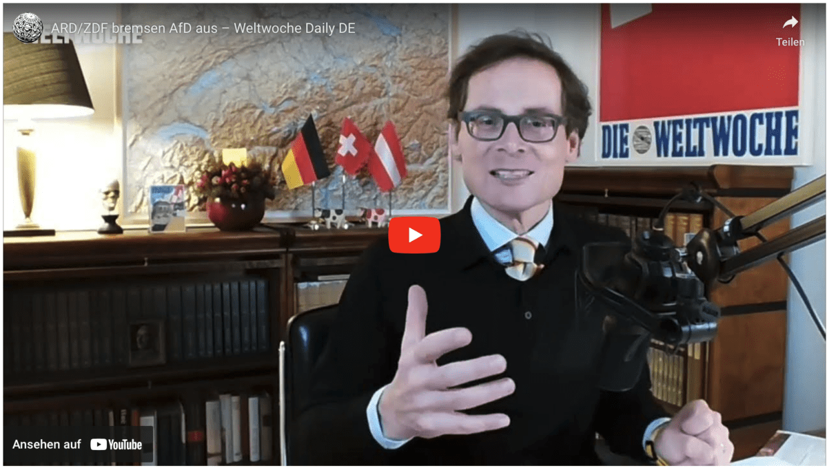ARD/ZDF bremsen AfD aus – Weltwoche Daily DE