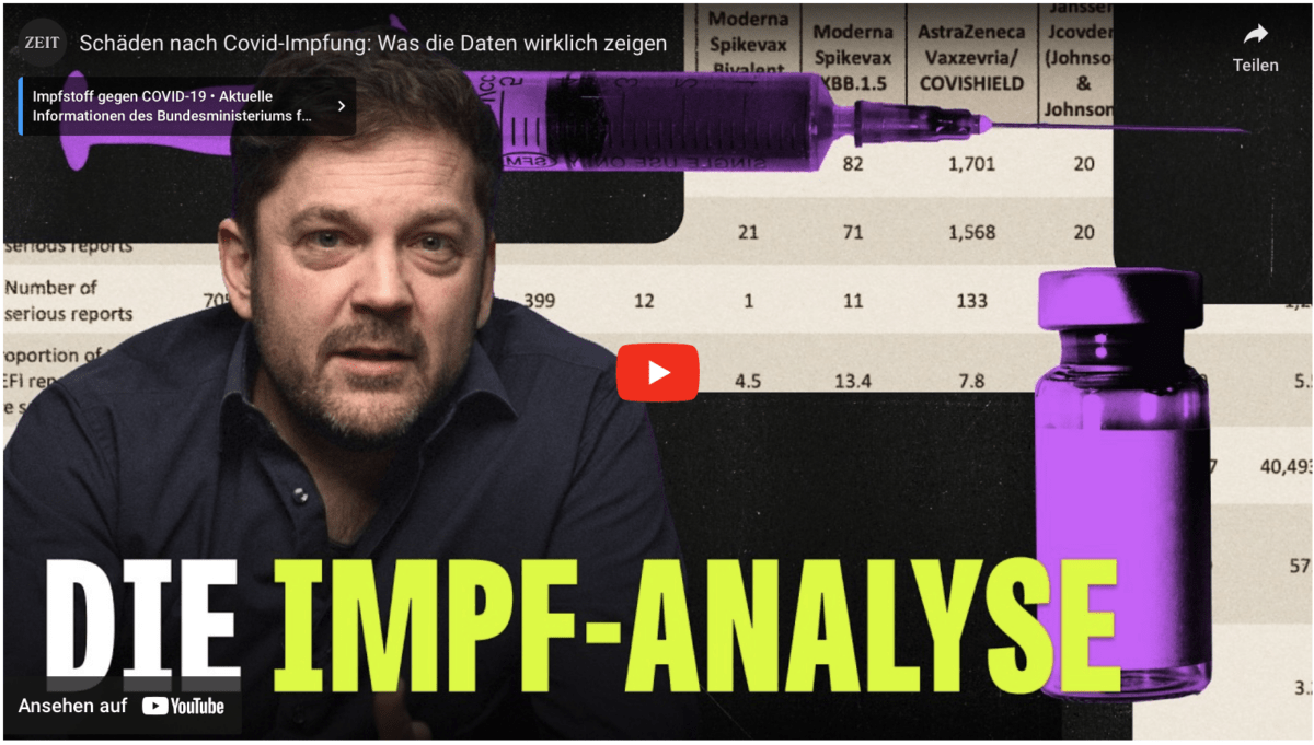Schäden nach Covid-Impfung: Was die Daten wirklich zeigen