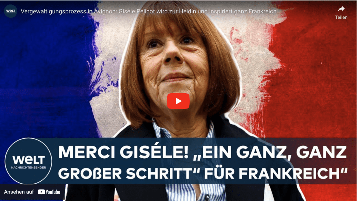 Vergewaltigungsprozess in Avignon: Giséle Pelicot wird zur Heldin und inspiriert ganz Frankreich