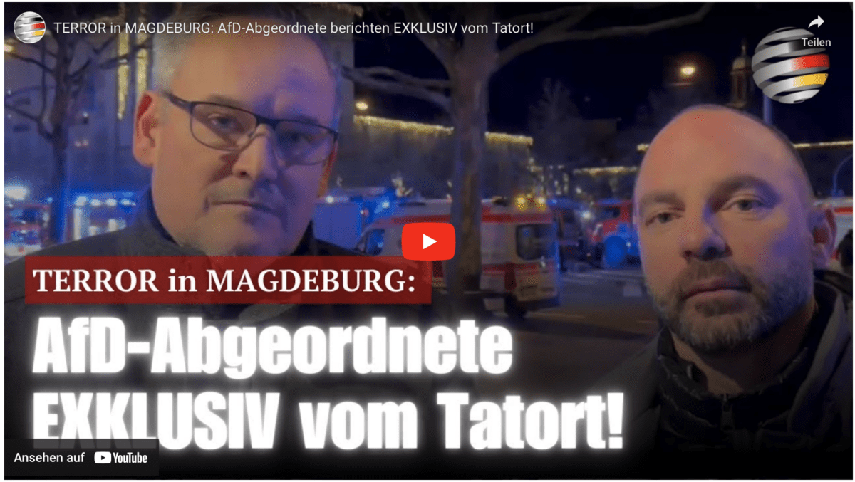 TERROR in MAGDEBURG: AfD-Abgeordnete berichten EXKLUSIV vom Tatort!