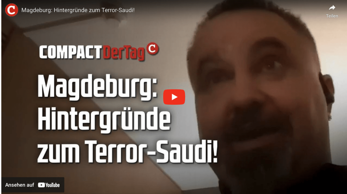 Magdeburg: Hintergründe zum Terror-Saudi!