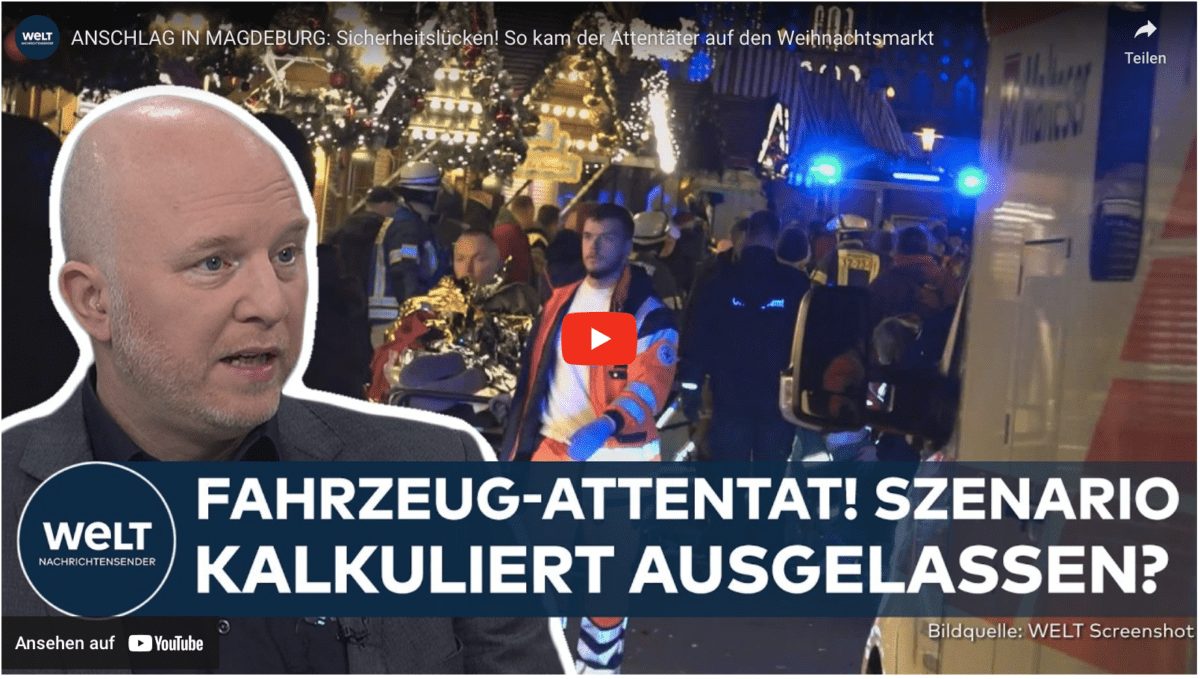 ANSCHLAG IN MAGDEBURG: Sicherheitslücken! So kam der Attentäter auf den Weihnachtsmarkt