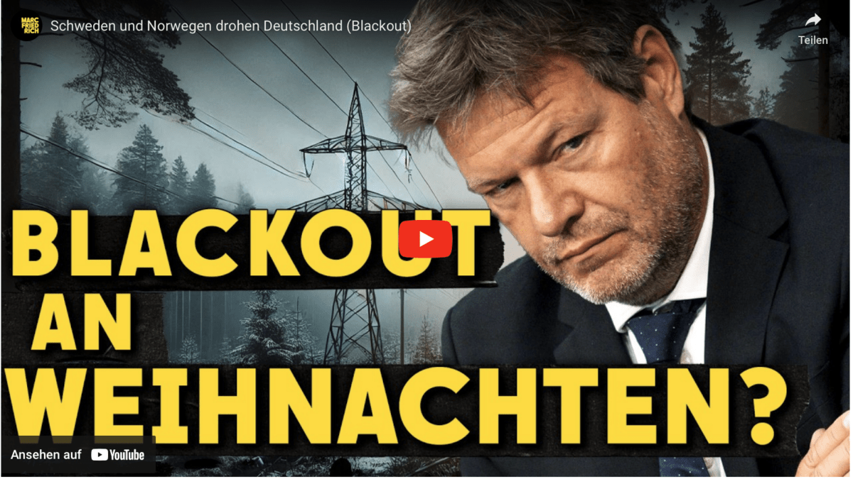 Schweden und Norwegen drohen Deutschland (Blackout)