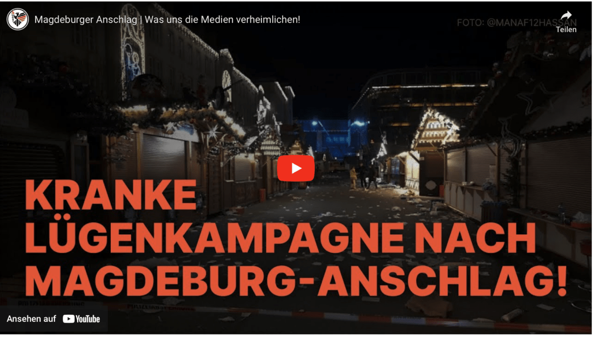 Magdeburger Anschlag | Was uns die Medien verheimlichen!