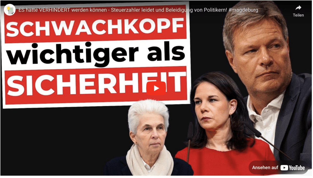 ES hätte VERHINDERT werden können – Steuerzahler leidet und Beleidigung von Politikern! #magdeburg