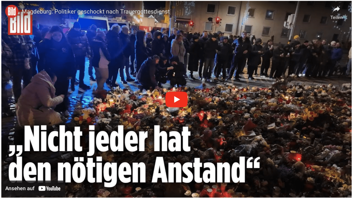 Magdeburg: Politiker geschockt nach Trauergottesdienst