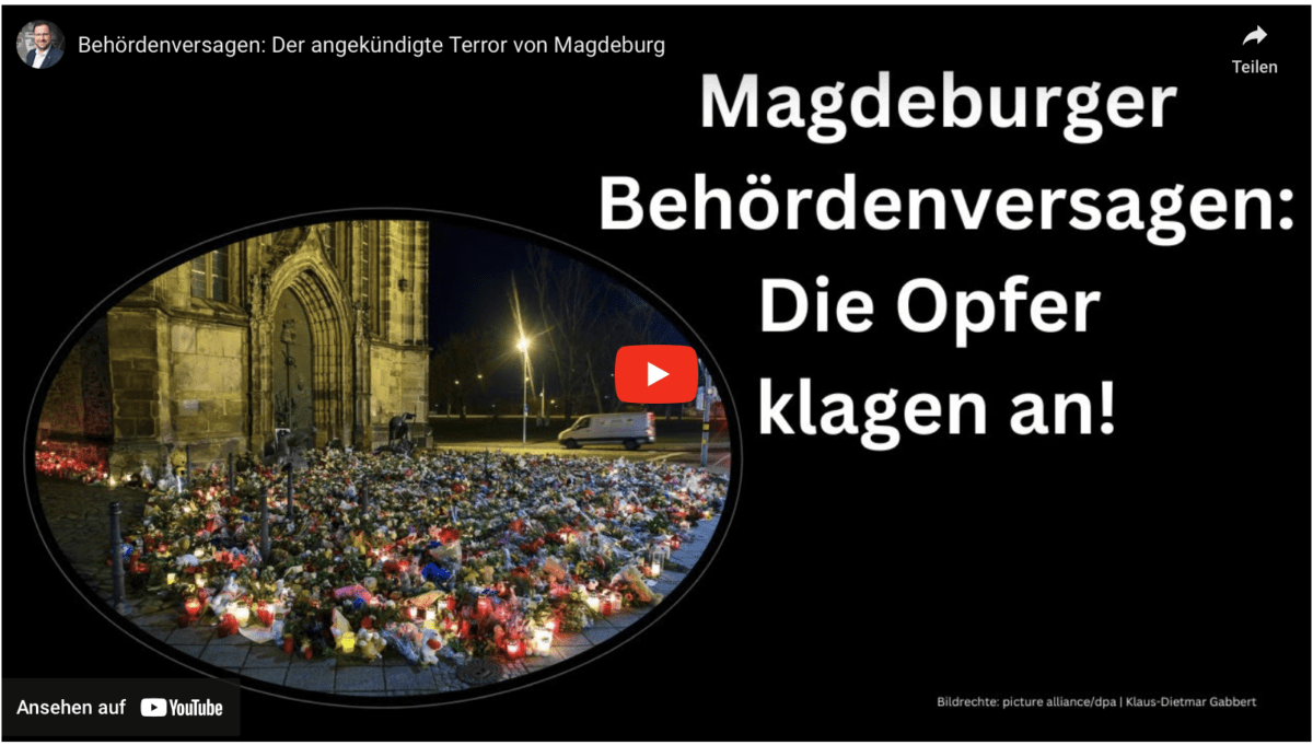 Behördenversagen: Der angekündigte Terror von Magdeburg