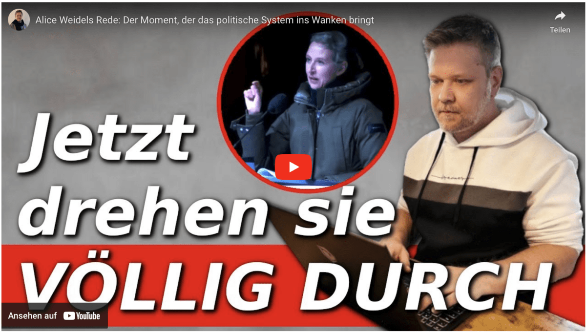 Alice Weidels Rede: Der Moment, der das politische System ins Wanken bringt