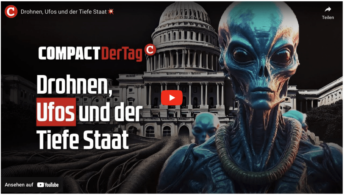 Drohnen, Ufos und der Tiefe Staat