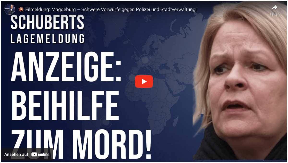 Eilmeldung: Magdeburg – Schwere Vorwürfe gegen Polizei und Stadtverwaltung!