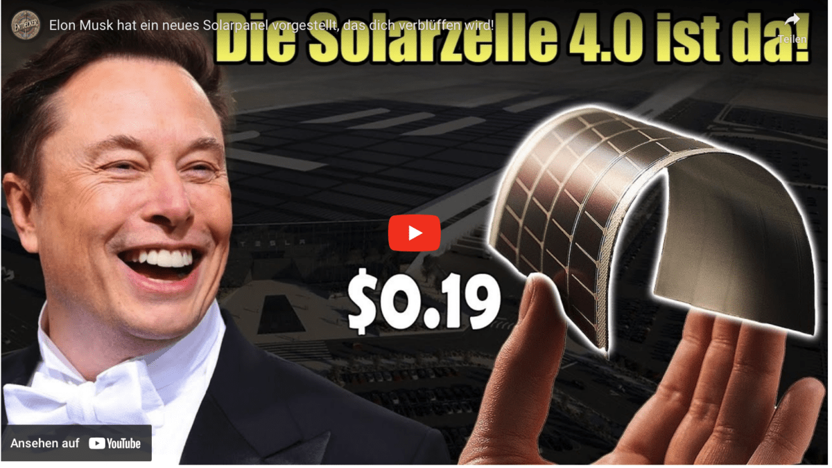 Elon Musk hat ein neues Solarpanel vorgestellt, das dich verblüffen wird!