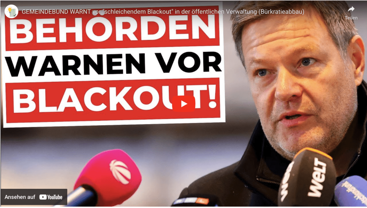 GEMEINDEBUND WARNT vor „schleichendem Blackout“ in der öffentlichen Verwaltung (Bürkratieabbau)